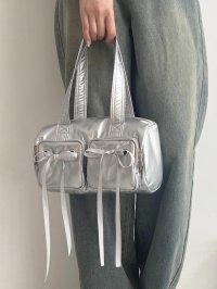 MAJESTIC LEGON/マジェスティックレゴン MAJESTIC LEGON シャイニーリボンバッグ/508314303