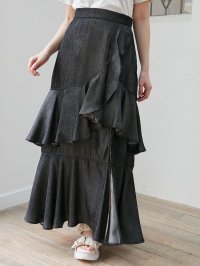 MAJESTIC LEGON/マジェスティックレゴン MAJESTIC LEGON フリルデザインスリットスカート/508314412