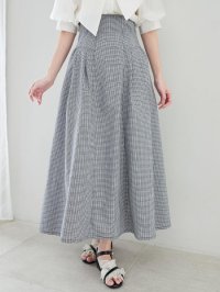 MAJESTIC LEGON/マジェスティックレゴン MAJESTIC LEGON ハイウエストバックレースアップスカート/508314548