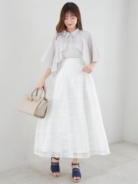 MAJESTIC LEGON/マジェスティックレゴン MAJESTIC LEGON ハイウエストバックレースアップスカート/508314548