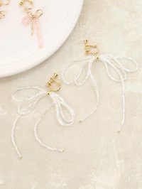 MAJESTIC LEGON/マジェスティックレゴン MAJESTIC LEGON ビーズモチーフイヤリング/508315477