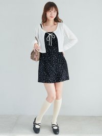 MAJESTIC LEGON/マジェスティックレゴン MAJESTIC LEGON カーデセットミニキャミワンピース/508315759