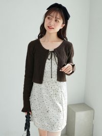 MAJESTIC LEGON/マジェスティックレゴン MAJESTIC LEGON カーデセットミニキャミワンピース/508315759