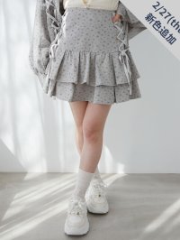 MAJESTIC LEGON/マジェスティックレゴン MAJESTIC LEGON サイドレースアップフリルスカパン/508316057