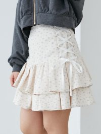 MAJESTIC LEGON/マジェスティックレゴン MAJESTIC LEGON サイドレースアップフリルスカパン/508316057