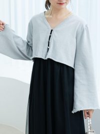 MAJESTIC LEGON/マジェスティックレゴン MAJESTIC LEGON レディラメニットカーデ/508316250