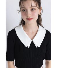 tocco closet/トッコクローゼット tocco closet 接触冷感＆ハンドウォッシュ♪2WAY襟付リブニットプルオーバー/508320201