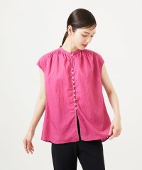 Sybilla/【INDIA】カディコットンフレンチスリーブブラウス/508321236