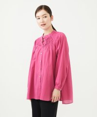 Sybilla/【INDIA】カディコットンピンタックブラウス/508321237
