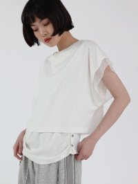 LASUD/ラシュッド LASUD チュールドッキング2Pトップス/508321484