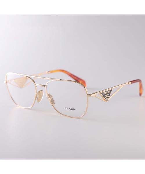 PRADA メガネ VPR B50 ティアドロップ型 ダブルブリッジ プラダ PRADA PRADA メガネ VPR B50 ティアドロップ型 ダブル