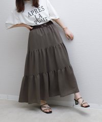 libelle more/リベル モア libelle more RTスラブベルト付きティアードスカート/508322248
