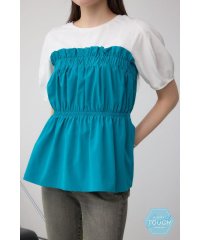 AZUL by moussy/C/T撥水ビスチェドッキングトップス/508321311