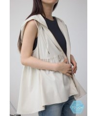 AZUL by moussy/C/T撥水フード付ジップベスト/508321312