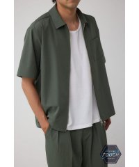 AZUL by moussy/C/Tテックドッツジップシャツ/508321321