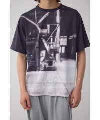 AZUL by moussy/リアルランドスケープTシャツ/508321326