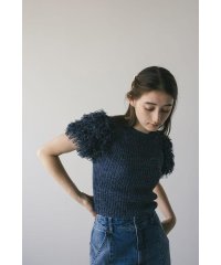 STYLEMIXER/フリンジスリーブニットトップ/508321335