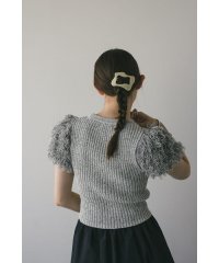 STYLEMIXER/フリンジスリーブニットトップ/508321335