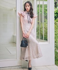 SWINGLE/シャイニーフラワーレーススカート/508321366