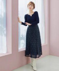 SWINGLE/シャイニーフラワーレーススカート/508321366