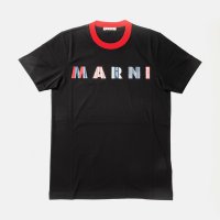 MARNI/マルニ MARNI マルニ MARNI HUMU0198P7 USCT12 Tシャツ メンズ トップス 半袖 ロゴT コットン カジュアル ストライプ クルーネ/505235582