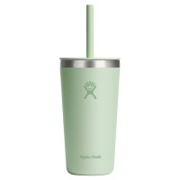 HydroFlask/ハイドロフラスク Hydro Flask 20oz オールアラウンド タンブラー ボトル ステンレスボトル カップ コップ ストロー付き 水筒 蓋付 591ml/508200514