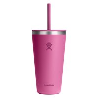 HydroFlask/ハイドロフラスク Hydro Flask 28oz オールアラウンド タンブラー ボトル ステンレスボトル カップ コップ ストロー付き 水筒 828ml 【返/508200518