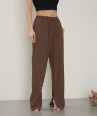 PAL OUTLET/【earthy_】スリムフレアパンツ/508290468