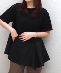 libelle more/リベル モア libelle more 異素材MIX裾ペプラムプルオーバー/508322250