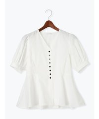 Te chichi TERRASSE/Vネックペプラムブラウス/508323956