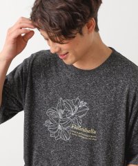 THE SHOP TK/ポリ麻刺繍半袖Tシャツ/508323968