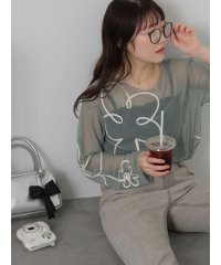 ehka sopo/◎コード刺繍シアープルオーバー/508323974