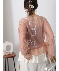 ehka sopo/◎コード刺繍シアープルオーバー/508323974