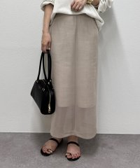 PAL OUTLET/【Loungedress】シアーメッシュダンボールスカート/508324006