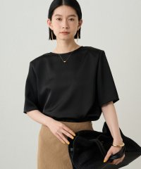 PAL OUTLET/【Loungedress】パワショルサテンブラウス/508324007