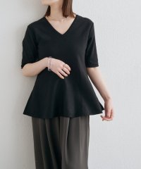 PAL OUTLET/【Omekashi】ペプラム2WAYニットプルオーバー/508324020