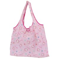 cinemacollection/シネマコレクション cinemacollection ハローキティ ショッピングバッグ ポケット付きエコバッグ ピンク サンリオ ケイカンパニー お買い物かばん/508324165