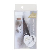 cinemacollection/シネマコレクション cinemacollection しまえなが 手鏡＆くし コスメ スライドミラー＆コーム りぼんとえなが クーリア プレゼント 女の子 かわ/508324234