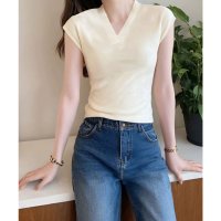 miniministore/ミニミニストア miniministore サマーニット フレンチスリーブ トップス/508324324
