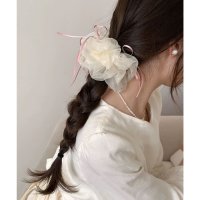miniministore/ミニミニストア miniministore 透け感ヘアゴム シュシュ 蝶結び 韓国風/508324337