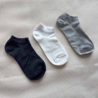 shoppinggo/ショッピングゴー shoppinggo 靴下3足セット クールソックス スニーカーソックス 冷えとり靴下 蒸れない くつ下 socks フットウェア ショート丈/508324417