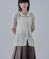 etoll./エトル etoll. バイカラーシアーニットカーディガン/508324448