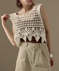 Fashion Letter/ファッションレター Fashion Letter かぎ針編みクロシェニットビスチェ/508324451