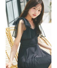 tocco closet/トッコクローゼット tocco closet インナーパンツ付きチュールリボンワンピース水着【返品不可商品】/508324605