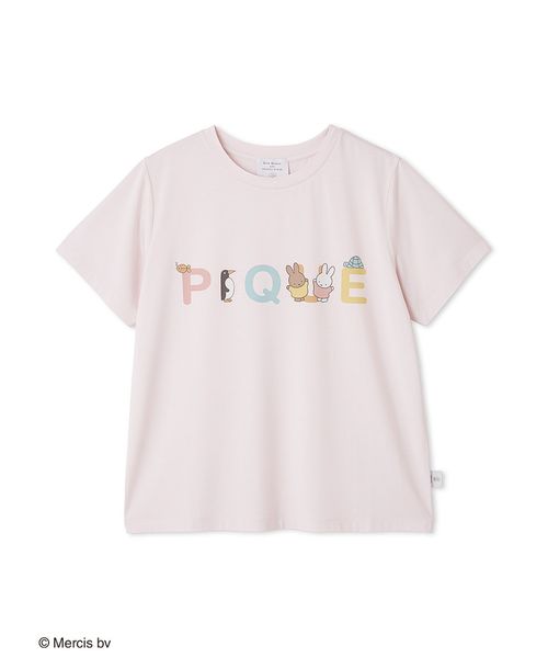 ジェラートピケ　DickBruna 接触冷感ワンポイントTシャツ Dick Bruna】【KIDS】【接触冷感】ワンポイントTシャツ