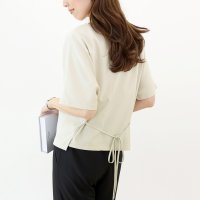 Aletta vita/アレッタ ヴィータ Aletta vita エステルツイルリボン使いブラウス/508324785