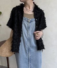 PAL OUTLET/【DouDou】ジャガードシャツ/508324788