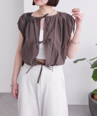 PAL OUTLET/【mystic】バルーンノースリブラウス/508324798