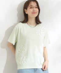 SHOO・LA・RUE Cutie Blonde/キューティーブロンド Cutie Blonde コード刺繍デザインTシャツ/508324809