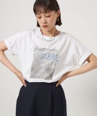 green label relaxing/【WEB限定】＜at ease＞フォトグラフィック ショートスリーブ Tシャツ/508324944